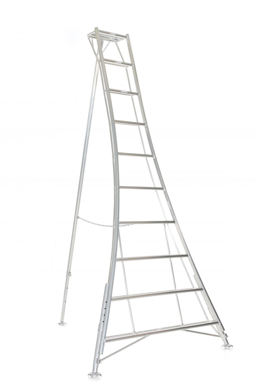 VULTUR LADDER MET PLATFORM 1 BEEN VERSTELBAAR - 240 CM