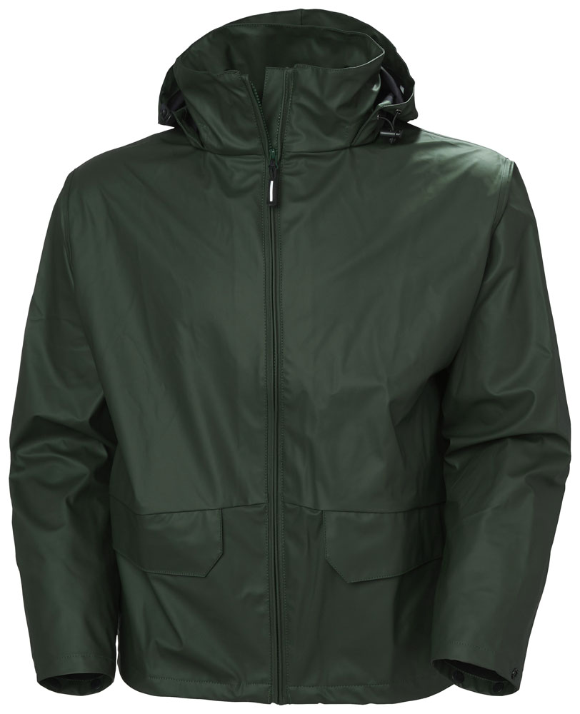 VOSS RAIN JACKET 490 DARK GREEN 2XL