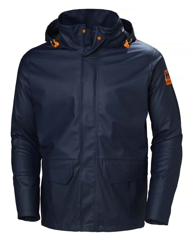 GALE RAIN JACKET 590 NAVY 2XL