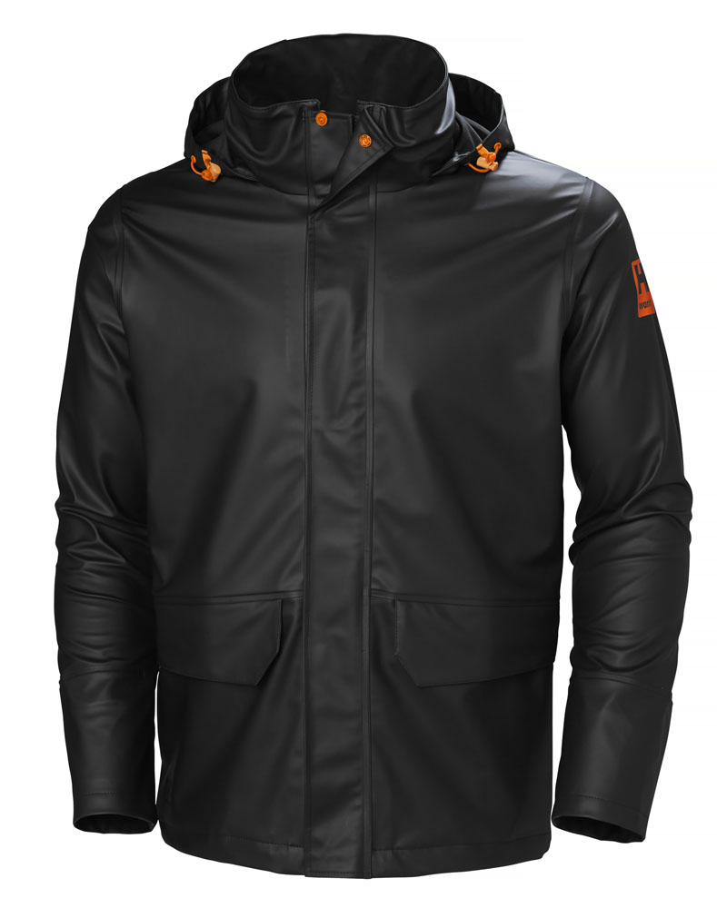 GALE RAIN JACKET 990 BLACK 2XL