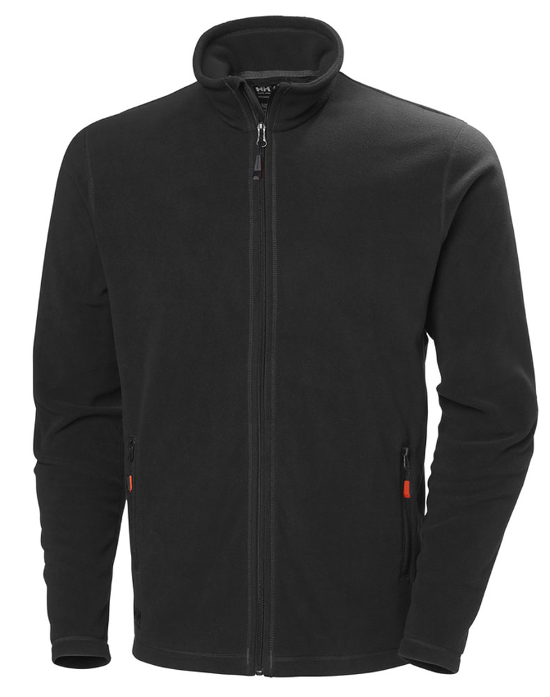 OXFORD LIGHT FLEECE JACKET 990 BLACK 2XL