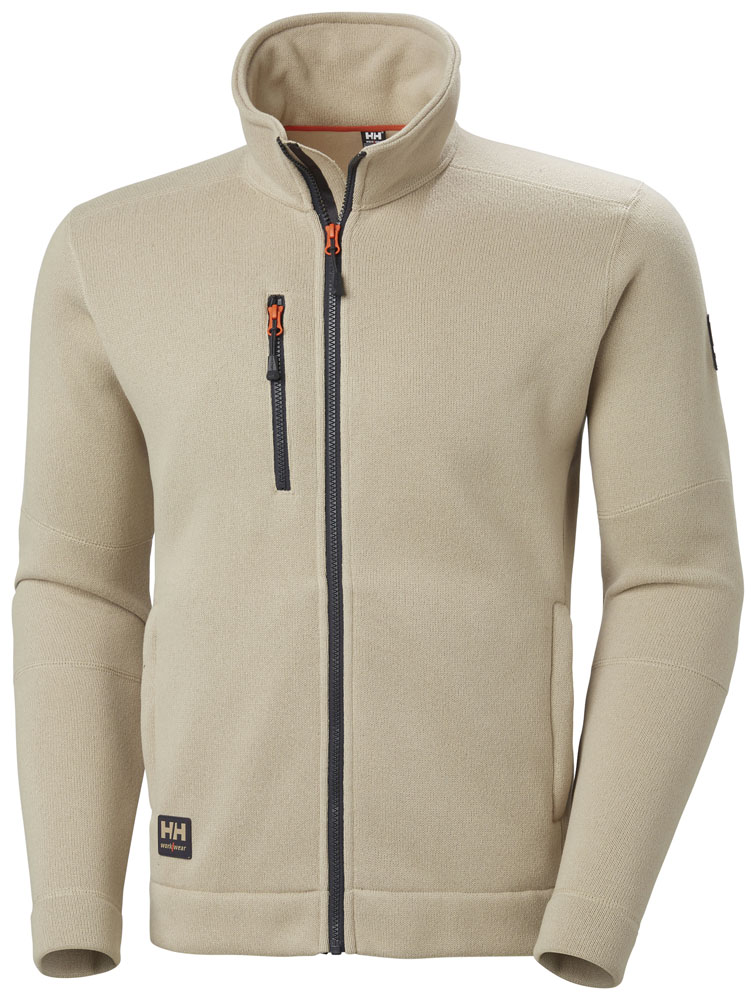 KENSINGTON KNIT FLEECE JACKET 789 SAND / EBONY 2XL