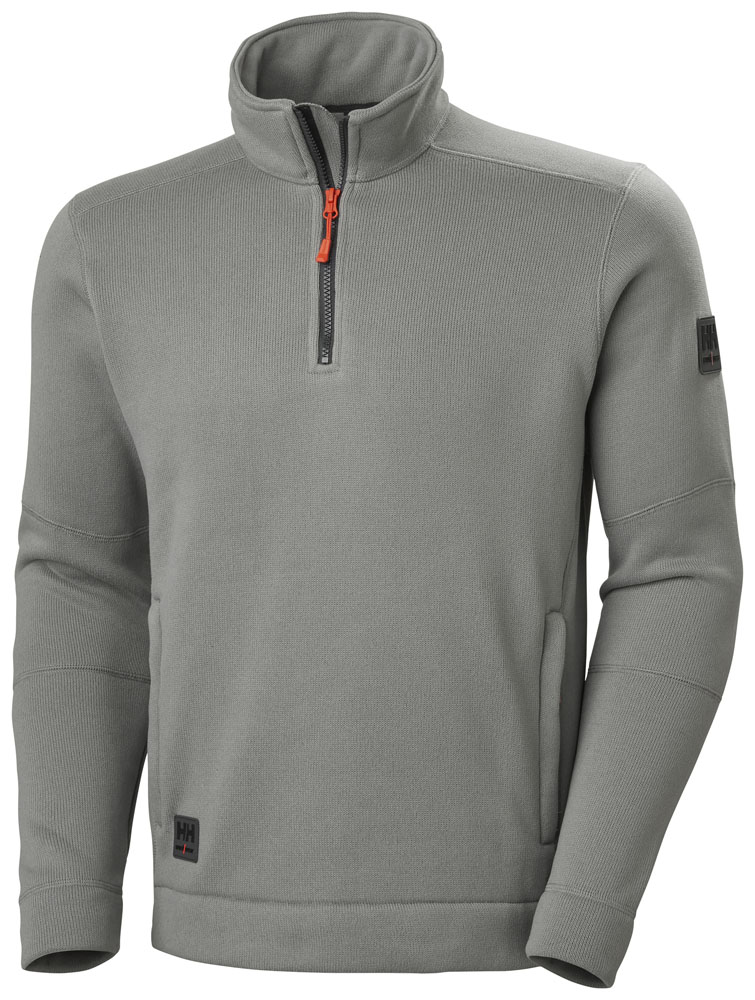 KENSINGTON HALFZIP KNIT FLEECE 930 MID GREY 2XL