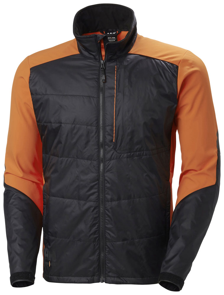 KENSINGTON INSULATED JACKET 992 BLACK/DARK ORANGE M