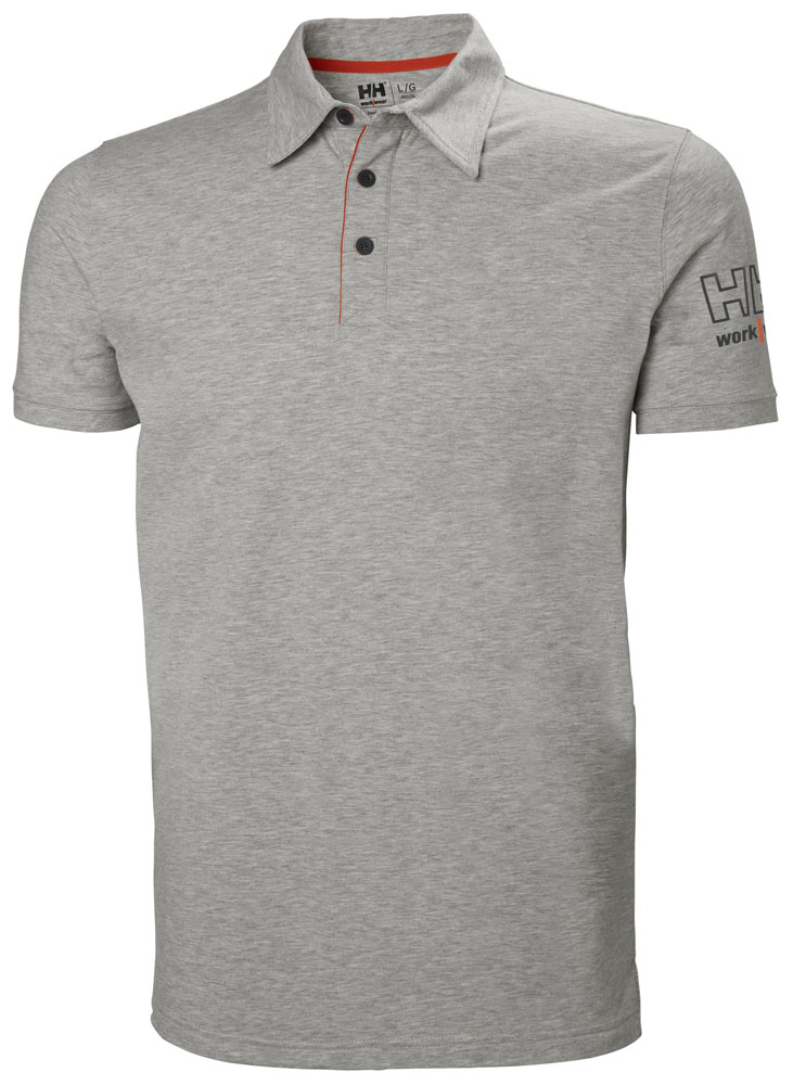 KENSINGTON POLO 930 GREY MELANGE 2XL