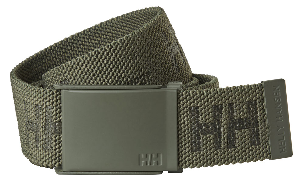 HH LOGO WEBBING BELT 480 ARMY GREEN STD