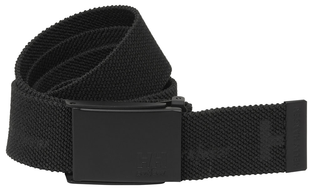 HH LOGO WEBBING BELT 990 BLACK STD