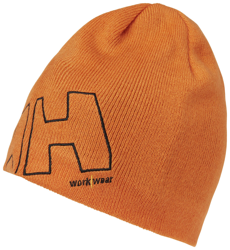 CLASSIC LOGO BEANIE 290 DARK ORANGE STD