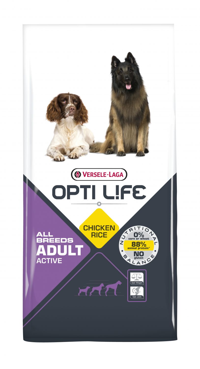OPTI LIFE ADULT ACTIVE ALL BREEDS 12,5 KG