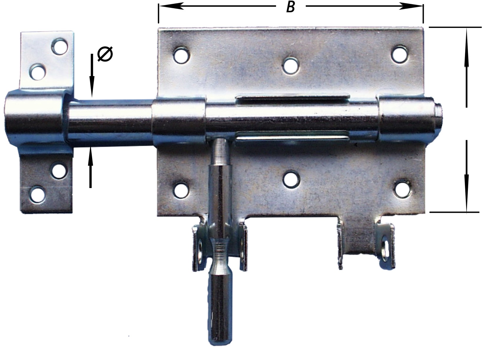 BOX-GRENDEL VOOR HANGSLOT100 MM